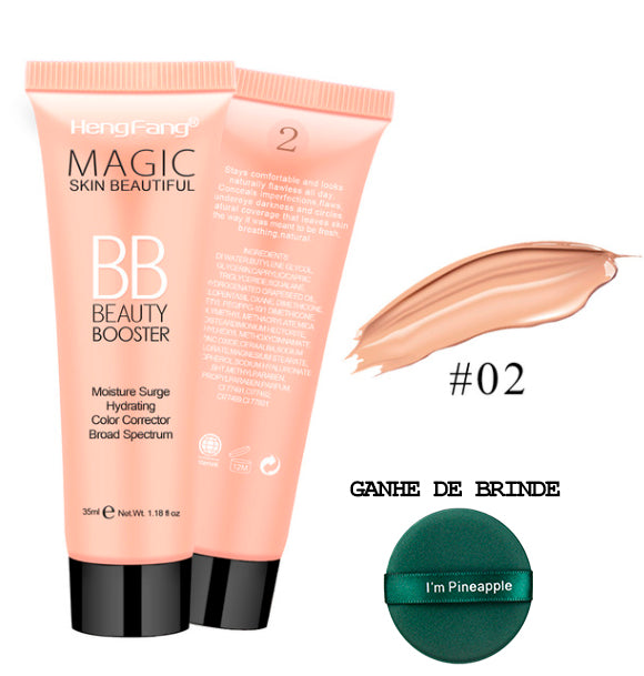 Base Beauty Booster - Alta cobertura e a Prova D'água.
