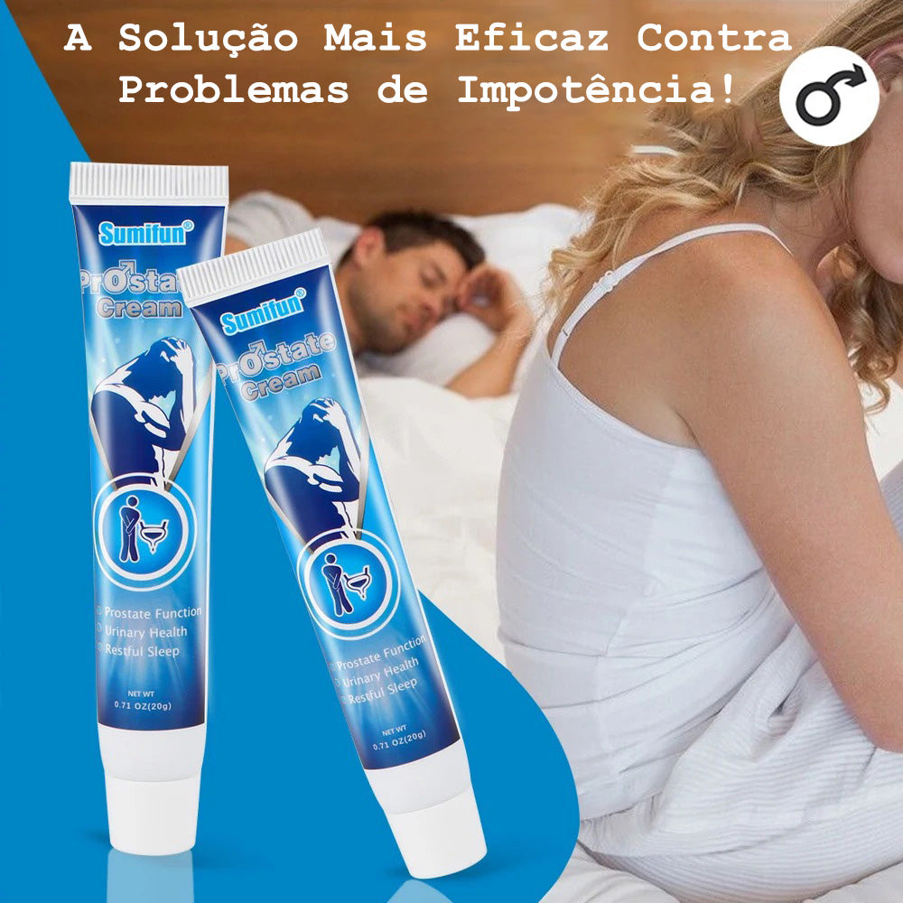 ProstateCream - Eleve o seu desempenho na cama!