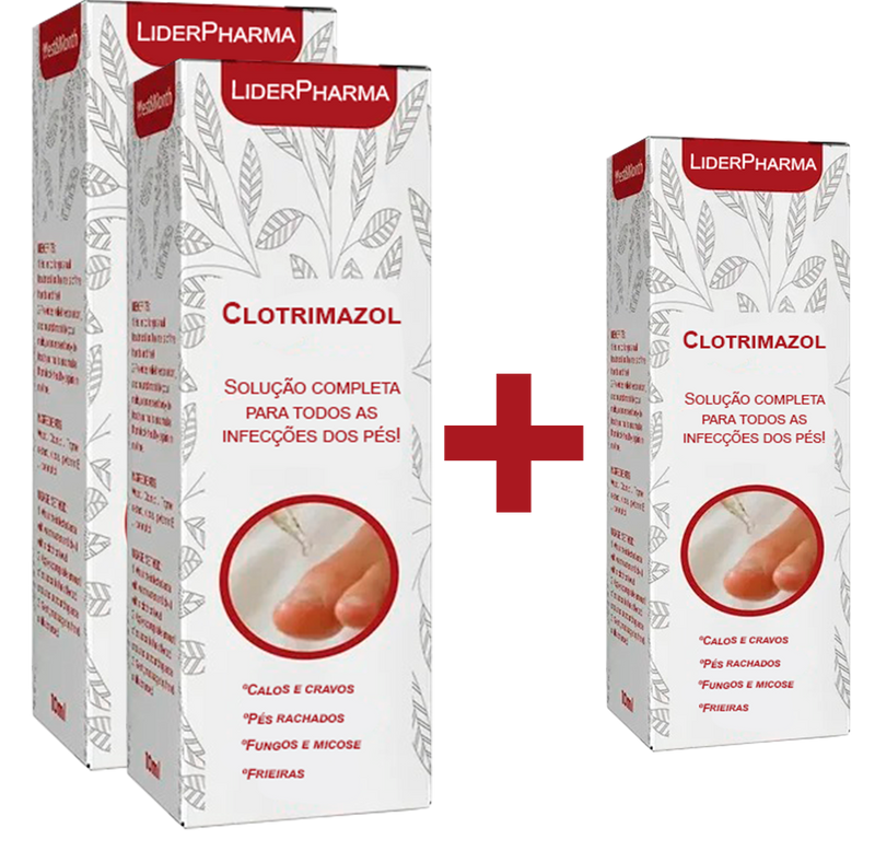 Clotrimazol - Solução completa para todas as infecções dos pés!