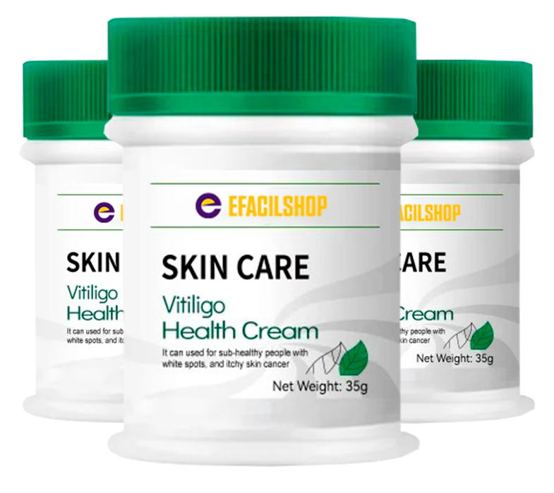 Vitiligo Cream - Uniformizador de manchas brancas no corpo!