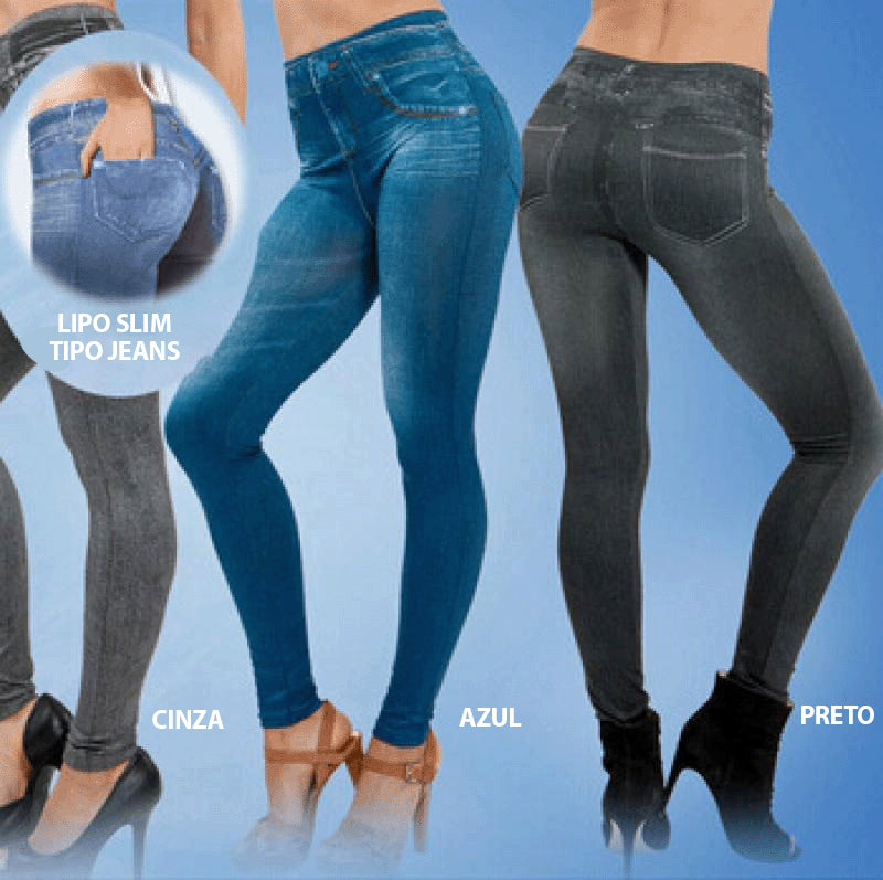 Calça Lipo Slim Tipo Jeans - Shape On